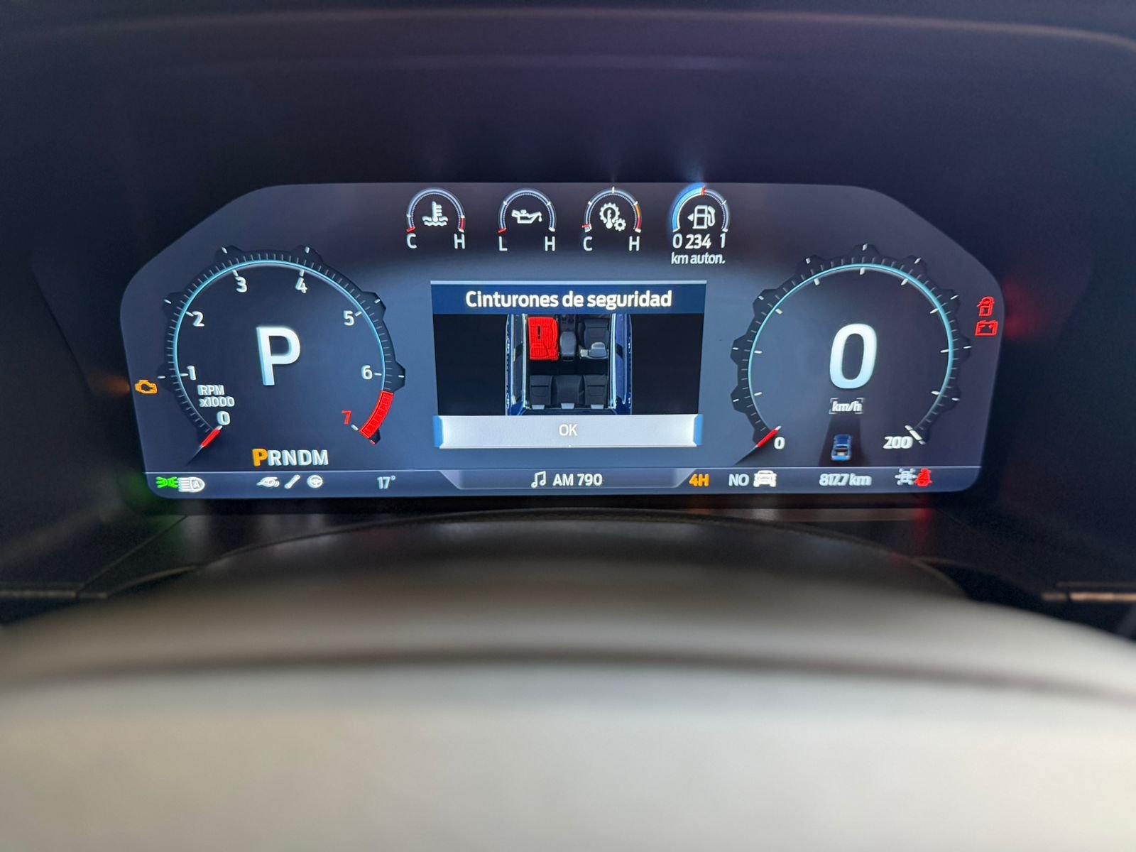 
 Ford Ranger Raptor 3.0 L V6 4×4 10 AT 2025 800km full									
