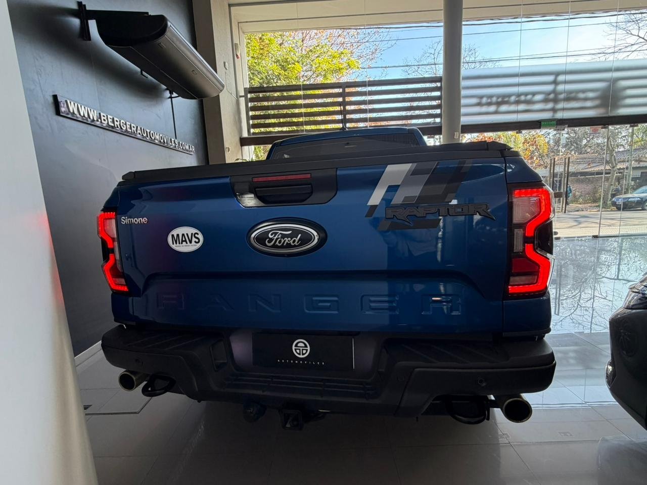 
 Ford Ranger Raptor 3.0 L V6 4×4 10 AT 2025 800km full									